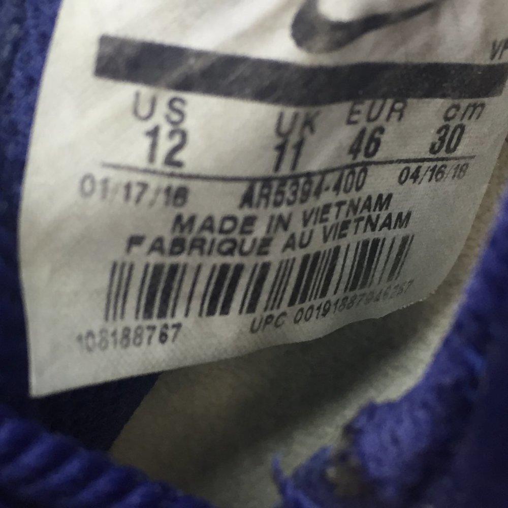 Nike Air Force 1 Low Nautical Redux Navy Sailing Men’s Shoes Size 12 AR5394-400 - Picture 14 of 14